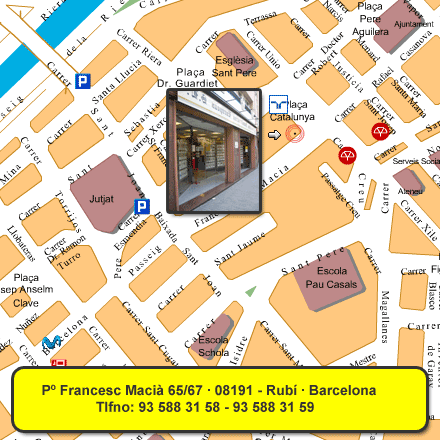 Imagen de Rubí mapa 08191 6 