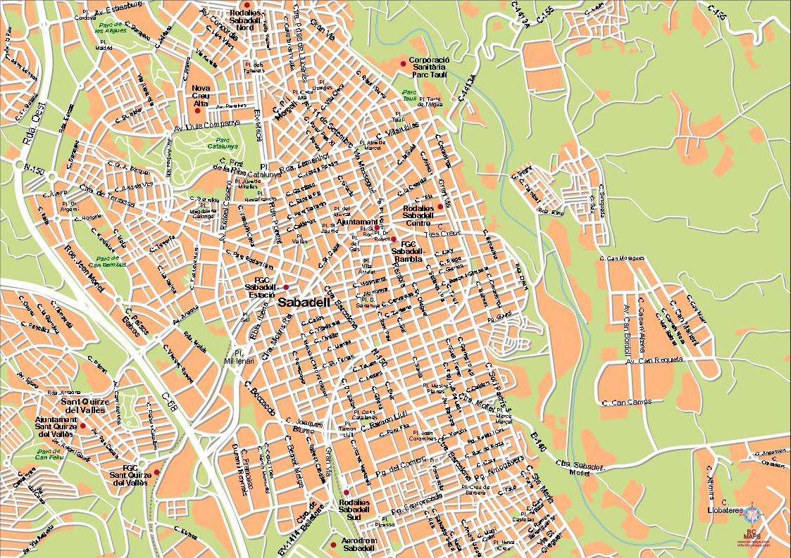 Imagen de Sabadell mapa 08202 4 