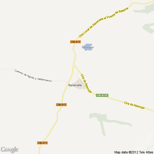 Imagen de Saceruela mapa 13414 2 