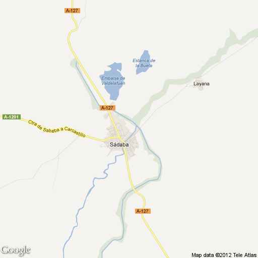 Imagen de Sádaba mapa 50670 1 