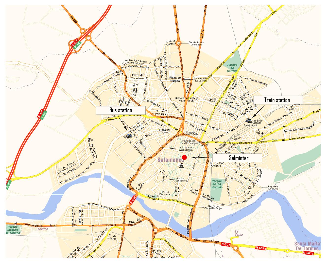 Imagen de Salamanca mapa 37008 2 