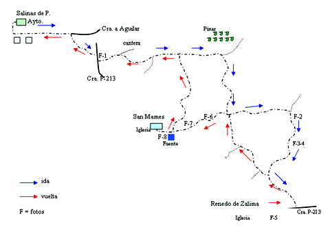 Imagen de Salinas de Pisuerga mapa 34830 5 
