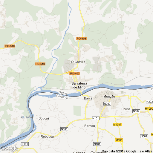 Imagen de Salvaterra de Miño mapa 36450 1 