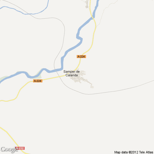 Imagen de Samper de Calanda mapa 44520 2 