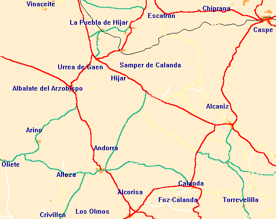 Imagen de Samper de Calanda mapa 44520 4 