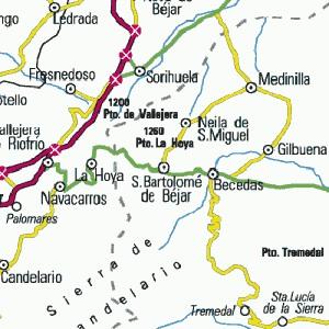 Imagen de San Bartolomé de Béjar mapa 05619 2 