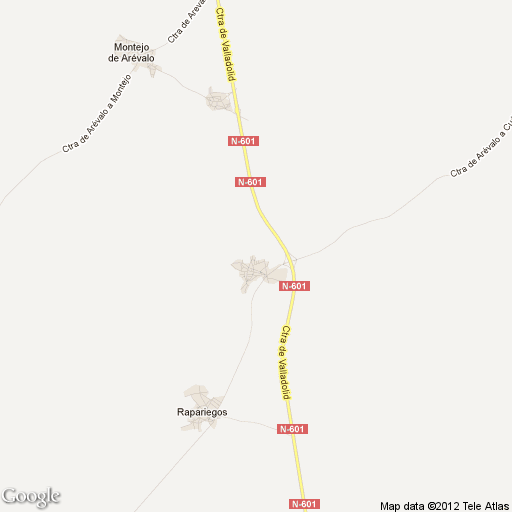 Imagen de San Cristóbal de la Vega mapa 40465 1 