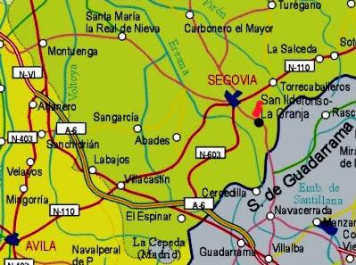 Imagen de San Ildefonso mapa 40100 2 