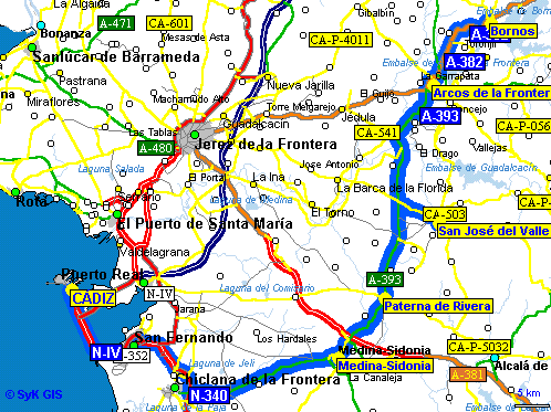 Imagen de San José del Valle mapa 11580 6 