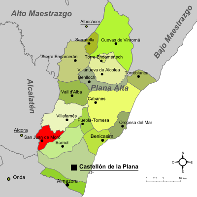 Imagen de San Juan de Moró mapa 12130 2 