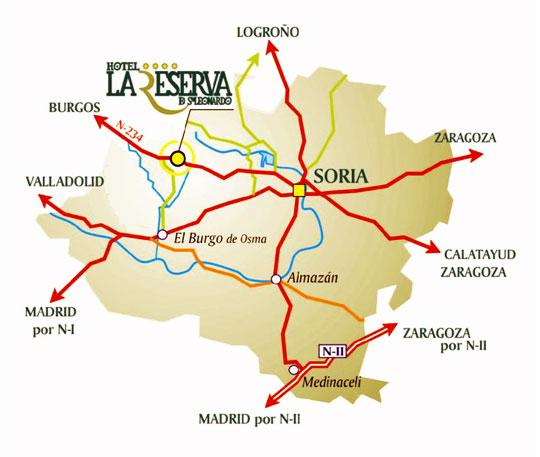 Imagen de San Leonardo de Yagüe mapa 42140 1 
