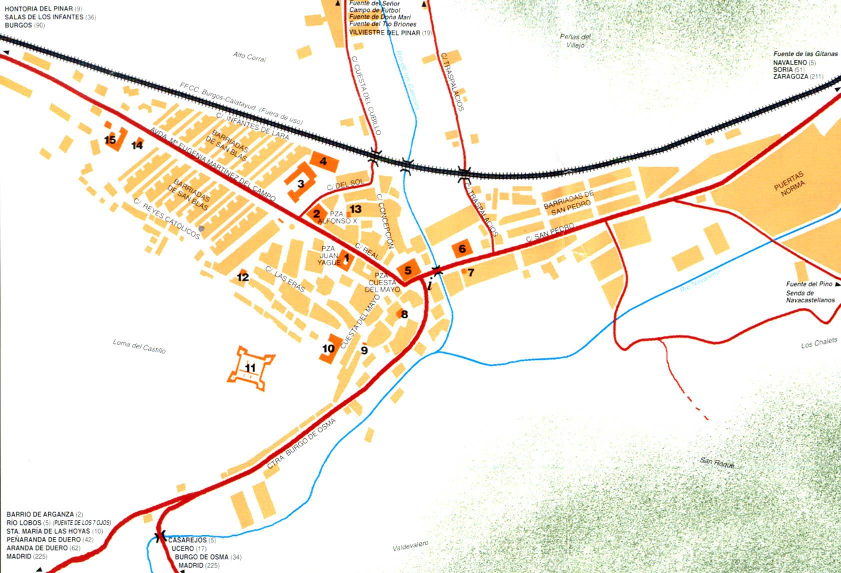 Imagen de San Leonardo de Yagüe mapa 42140 6 