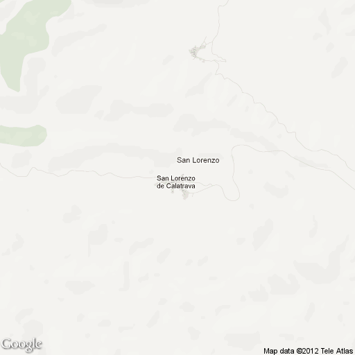 Imagen de San Lorenzo de Calatrava mapa 13779 1 