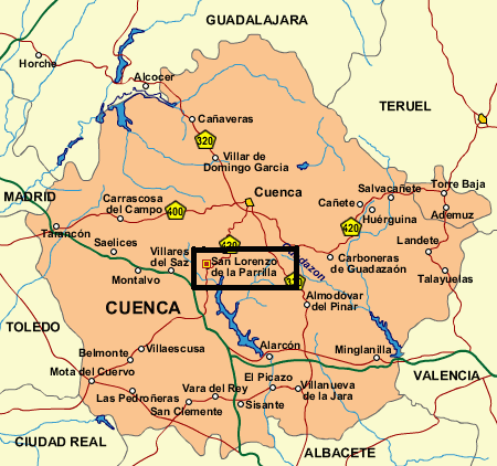 Imagen de San Lorenzo de la Parrilla mapa 16770 6 