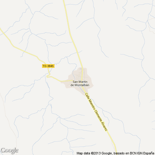 Imagen de San Martín de Montalbán mapa 45165 3 