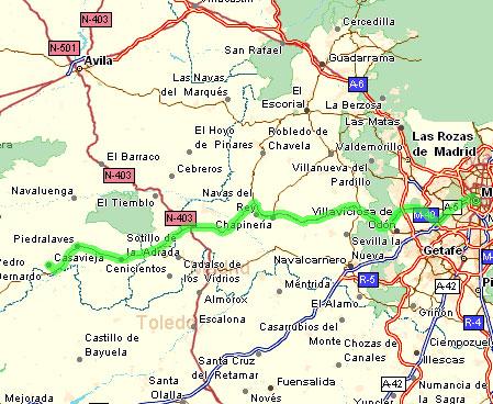 Imagen de San Martín de Valdeiglesias mapa 28680 2 