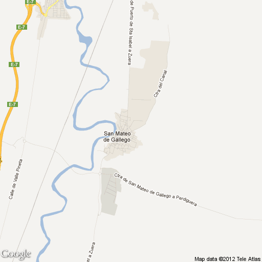 Imagen de San Mateo de Gállego mapa 50840 2 