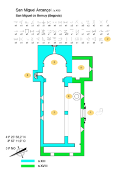 Imagen de San Miguel de Bernuy mapa 40332 6 