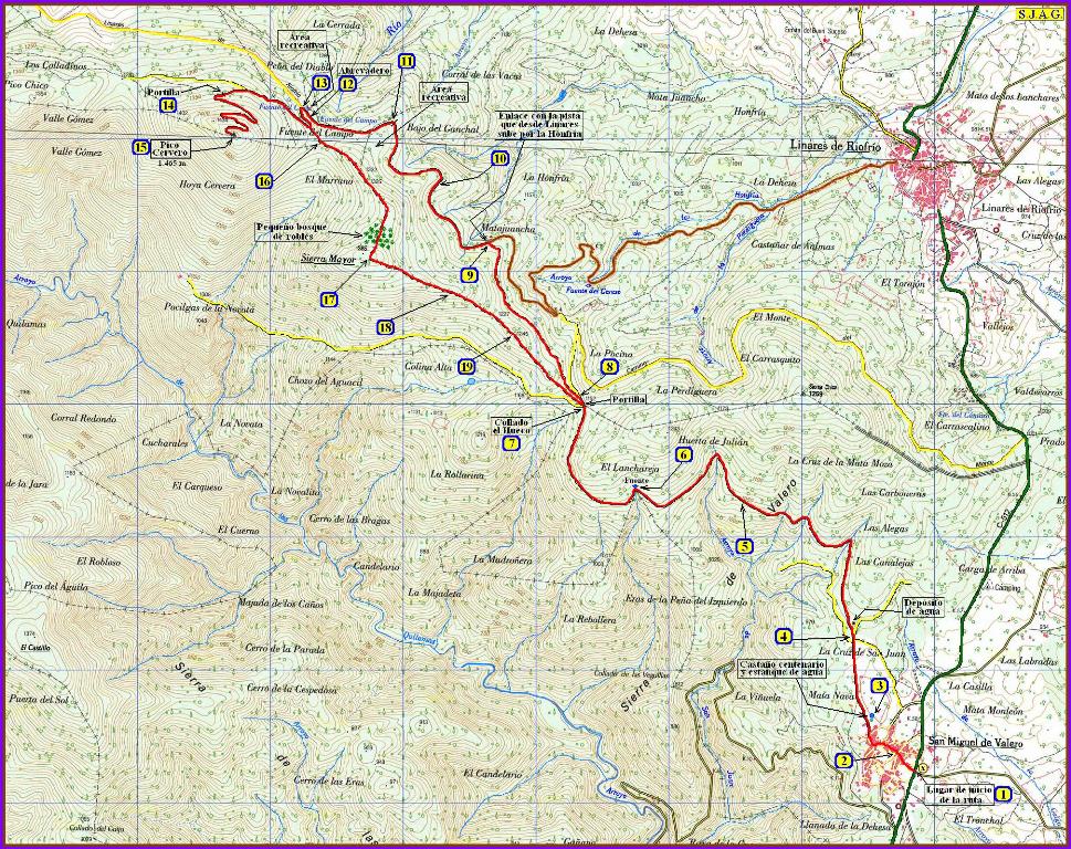 Imagen de San Miguel de Valero mapa 37763 2 