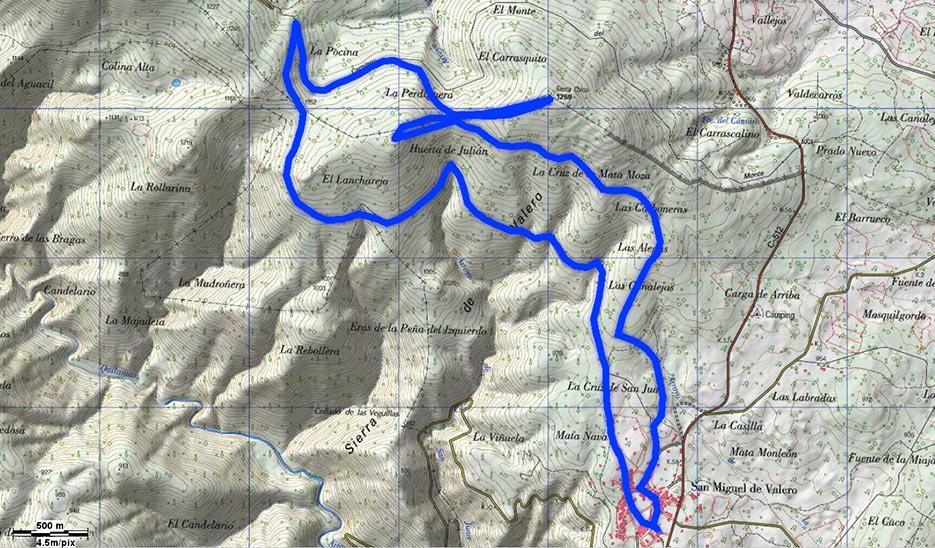 Imagen de San Miguel de Valero mapa 37763 3 