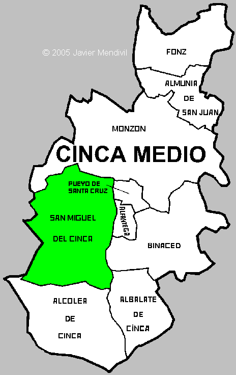 Imagen de San Miguel del Cinca mapa 22413 2 