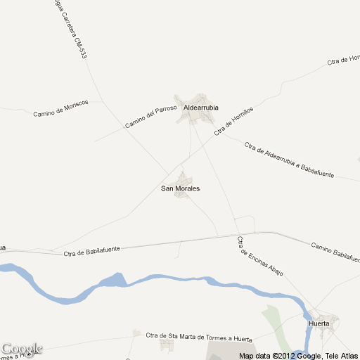 Imagen de San Morales mapa 37340 1 