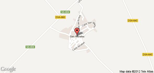 Imagen de San Morales mapa 37340 3 