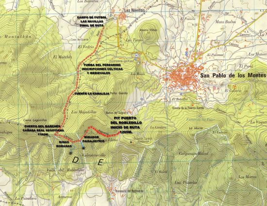 Imagen de San Pablo de los Montes mapa 45120 4 
