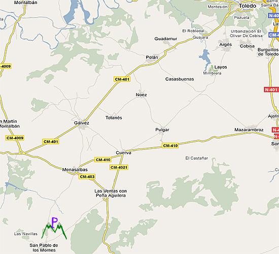 Imagen de San Pablo de los Montes mapa 45120 5 