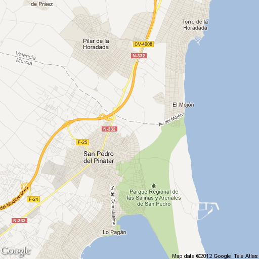 Imagen de San Pedro del Pinatar mapa 30740 2 