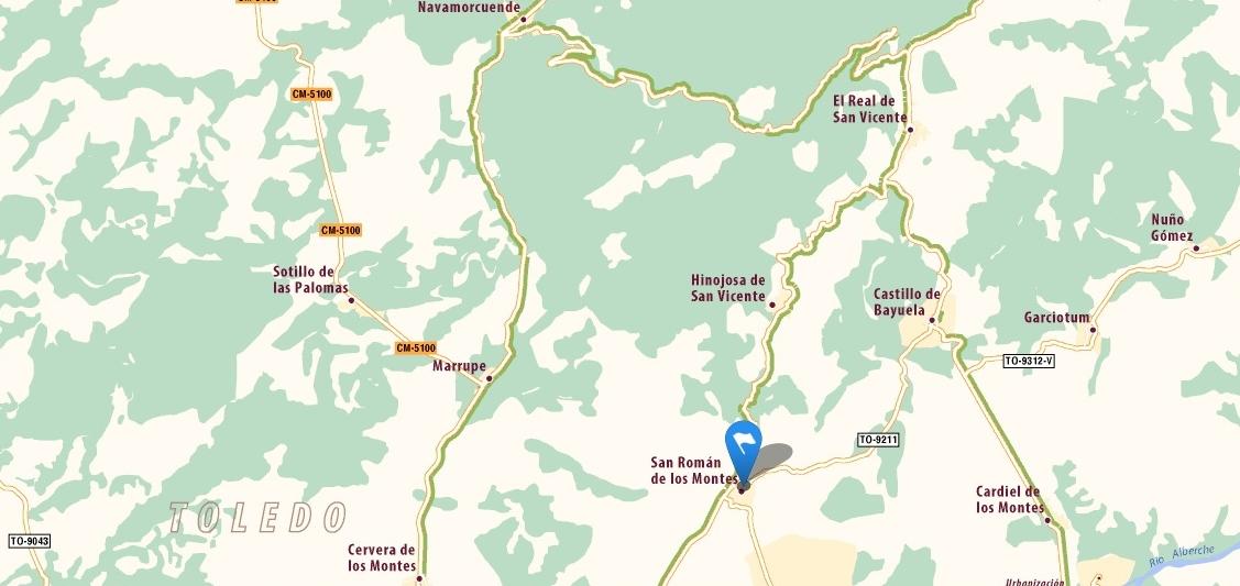 Imagen de San Román de los Montes mapa 45646 2 