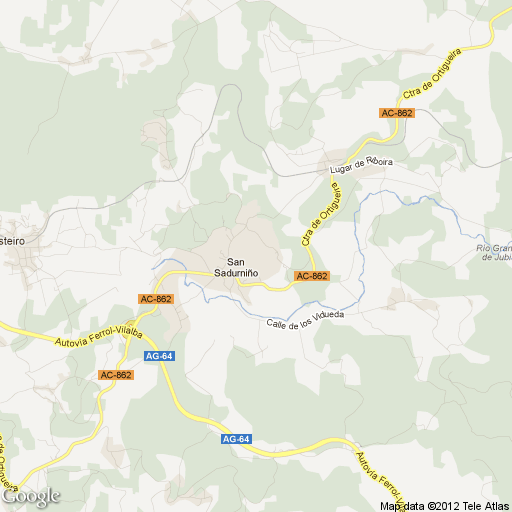 Imagen de San Sadurniño mapa 15560 1 