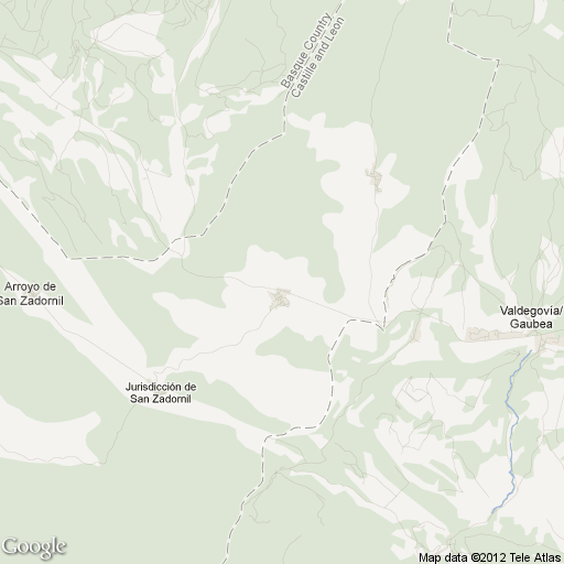 Imagen de San Zadornil mapa 01427 1 