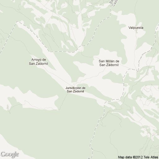 Imagen de San Zadornil mapa 01427 2 
