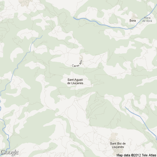 Imagen de Sant Agustí de Lluçanès mapa 08586 1 