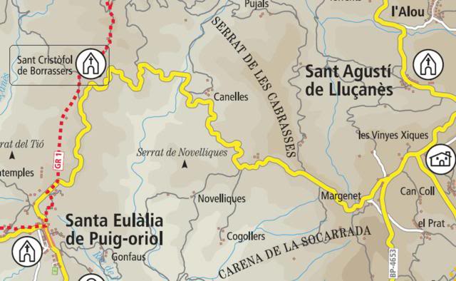 Imagen de Sant Agustí de Lluçanès mapa 08586 3 