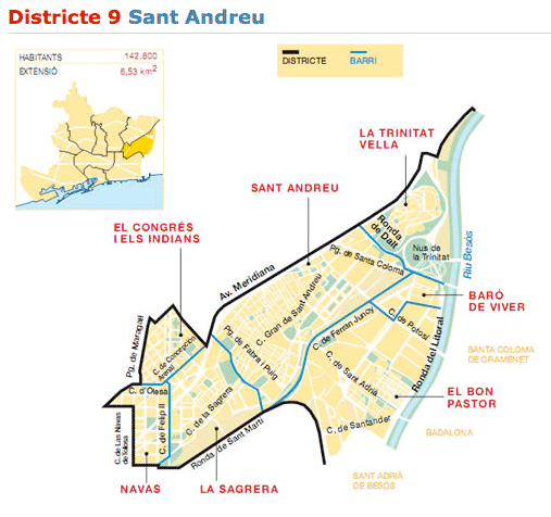 Imagen de Sant Andreu de la Barca mapa 08740 1 