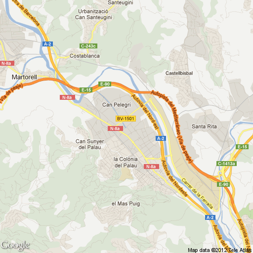 Imagen de Sant Andreu de la Barca mapa 08740 3 