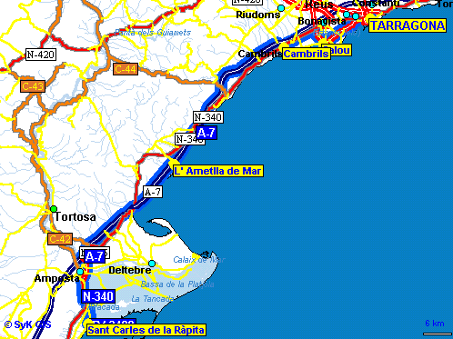 Imagen de Sant Carles de la Ràpita mapa 43540 2 