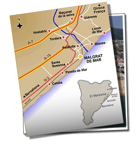 Imagen de Sant Cebrià de Vallalta mapa 08396 5 