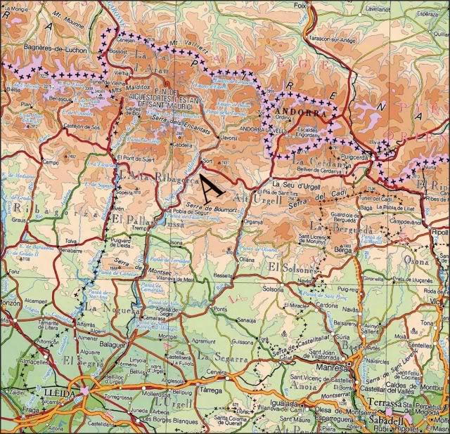 Imagen de Sant Esteve de la Sarga mapa 25632 3 