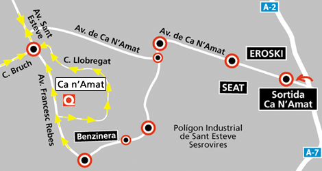 Imagen de Sant Esteve Sesrovires mapa 08635 4 