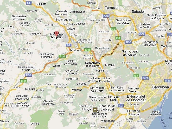 Imagen de Sant Esteve Sesrovires mapa 08635 5 