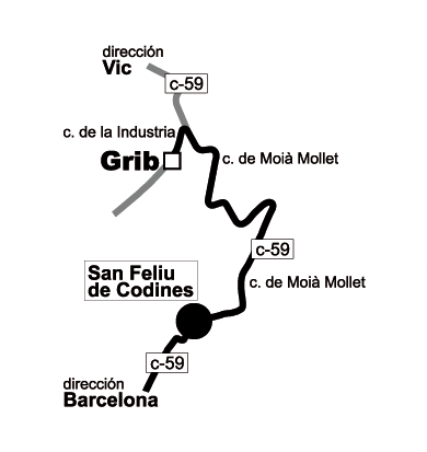 Imagen de Sant Feliu de Codines mapa 08182 3 