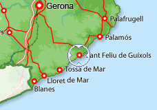 Imagen de Sant Feliu de Guíxols mapa 17220 2 
