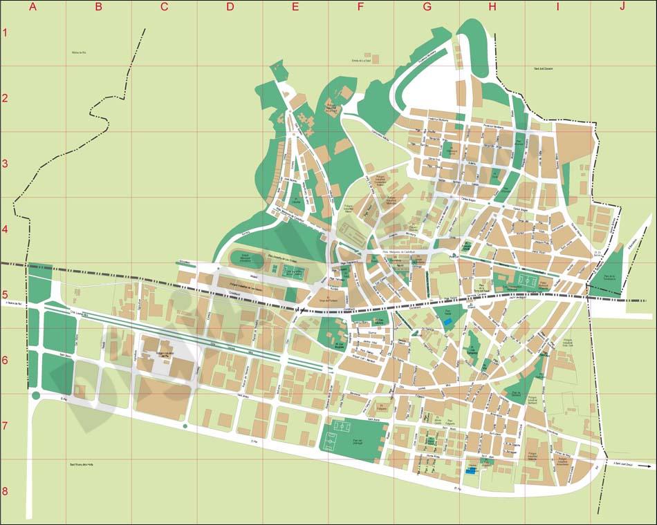Imagen de Sant Feliu de Llobregat mapa 08980 3 