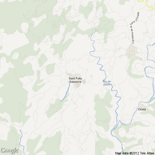 Imagen de Sant Feliu Sasserra mapa 08274 1 