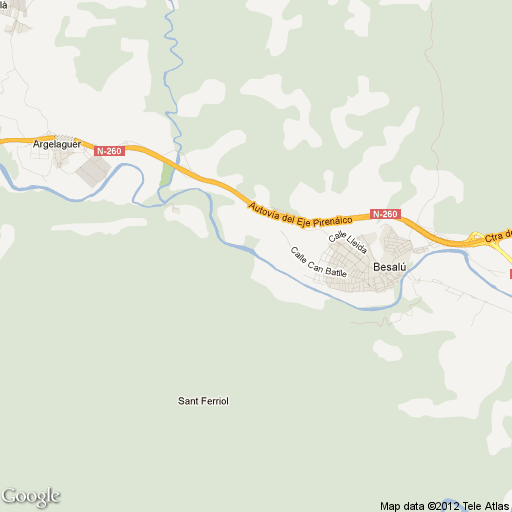 Imagen de Sant Ferriol mapa 17850 1 