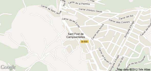 Imagen de Sant Fost de Campsentelles mapa 08105 3 