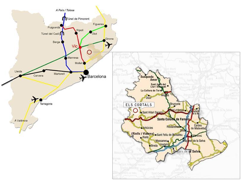 Imagen de Sant Hilari Sacalm mapa 17403 3 